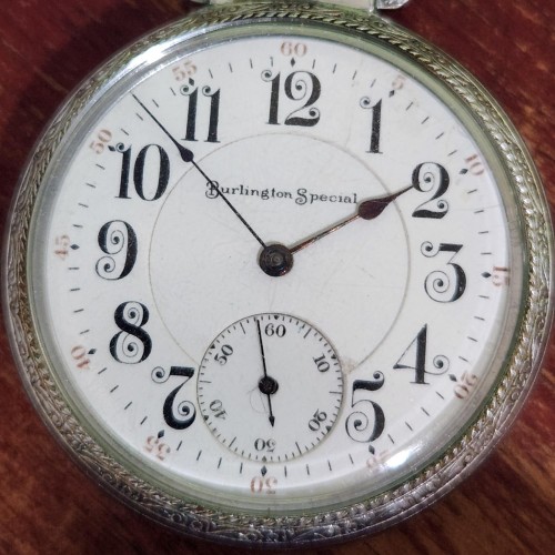 Illinois Watch Co. Grade 185 Pocket Watch image 2