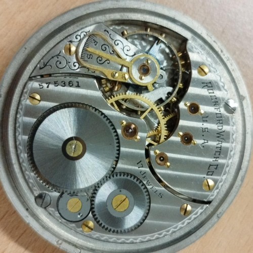 Rockford Grade 570 Pocket Watch Image