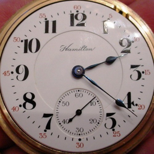 Hamilton Watch Co. Grade 996 Pocket Watch image 2