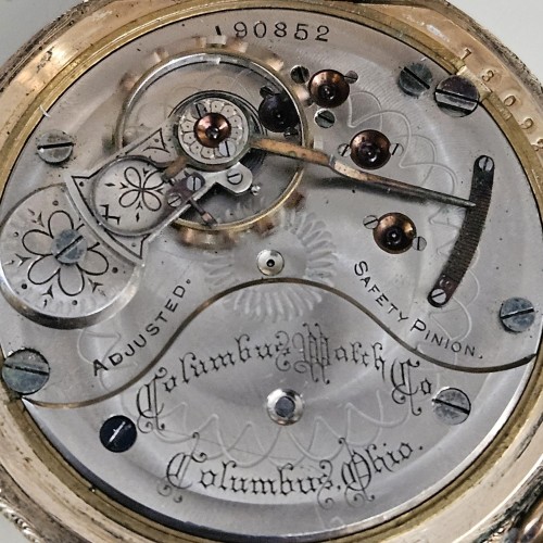 Columbus Watch Co. Grade Unknown Pocket Watch Image