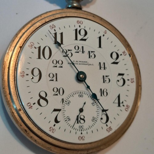American Waltham Watch Co. Grade No. 845 Pocket Watch image 2