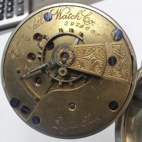 Elgin National Watch Co. Grade 74 Pocket Watch image 1