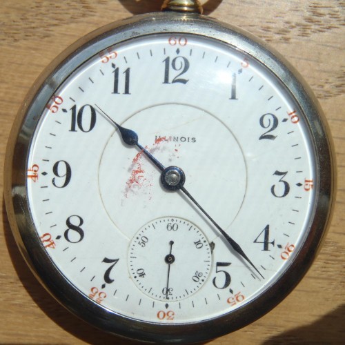Illinois Grade A. Lincoln Pocket Watch