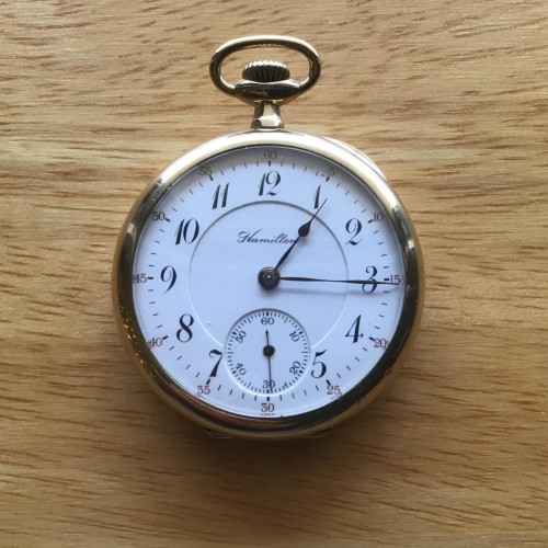 Hamilton Watch Co. Grade 954 Pocket Watch image 3