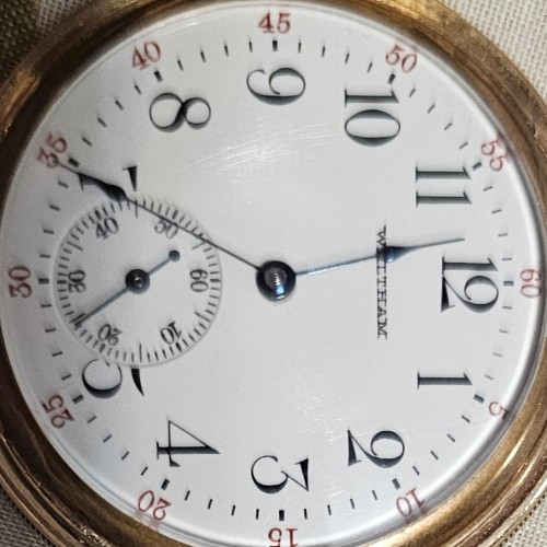 Waltham Grade Seaside Pocket Watch Image
