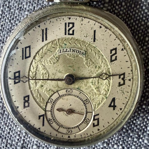 Illinois Watch Co. Grade 406 Pocket Watch image 2