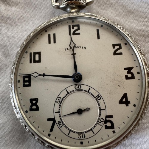 Illinois Watch Co. Grade 406 Pocket Watch image 2