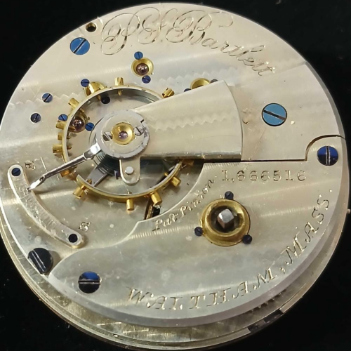 Waltham Grade P.S. Bartlett Pocket Watch Image
