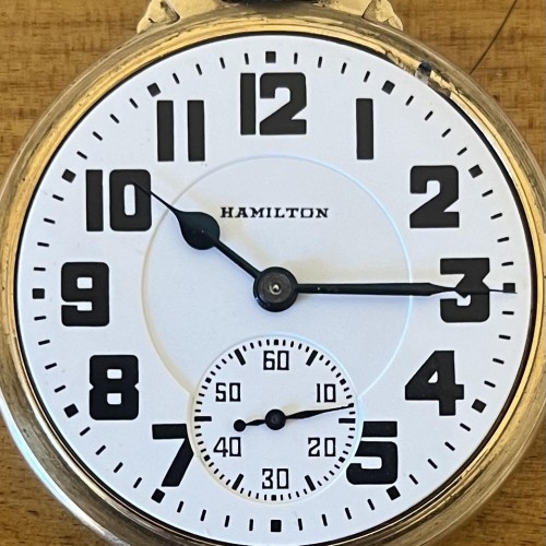 Hamilton Watch Co. Grade 992E Pocket Watch image 2