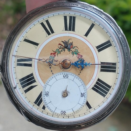 Swiss Generic Grade cylinder Pocket Watch Image