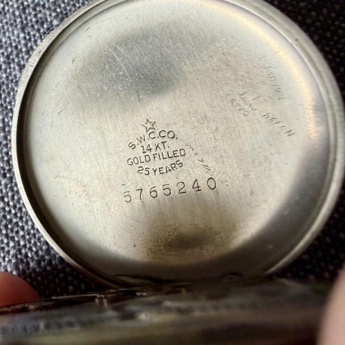 Illinois Watch Co. Grade 406 Pocket Watch image 4