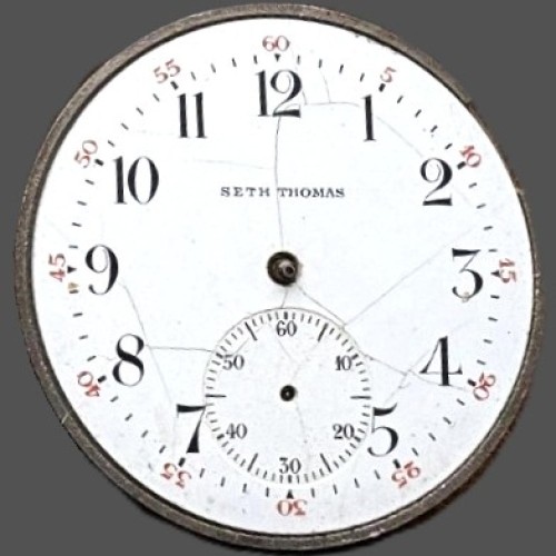 Seth Thomas Watch Co. Grade Centennial Pocket Watch image 2