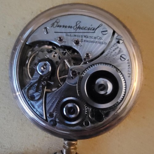 Illinois Grade Bunn Special Pocket Watch