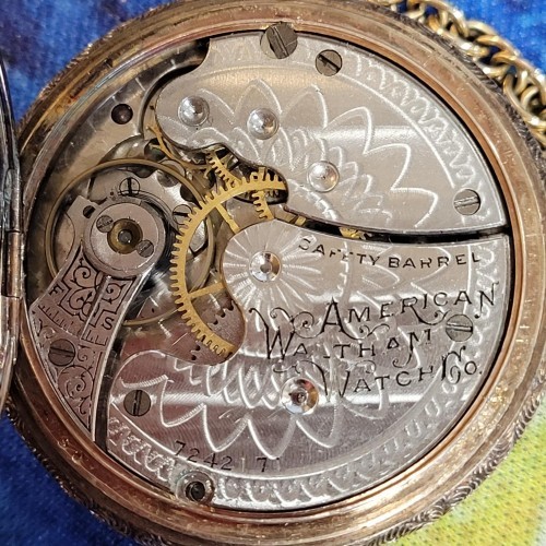 American Waltham Watch Co. Grade No. 61 Pocket Watch 