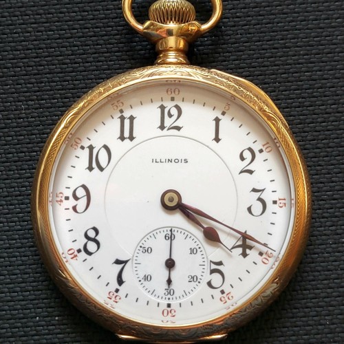 Illinois Watch Co. Grade Sangamo Special Pocket Watch image 2