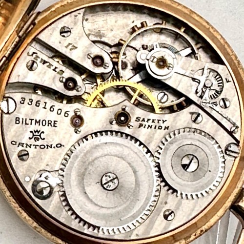 Hampden Grade Biltmore Pocket Watch