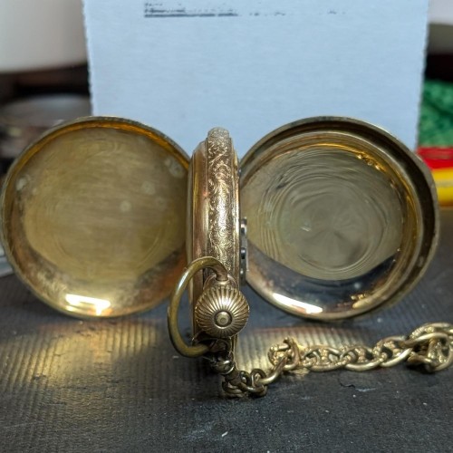 New York Standard Watch Co. Grade  Pocket Watch Image