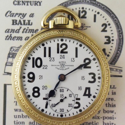 Ball Watch Co. Grade 435C Pocket Watch image 2