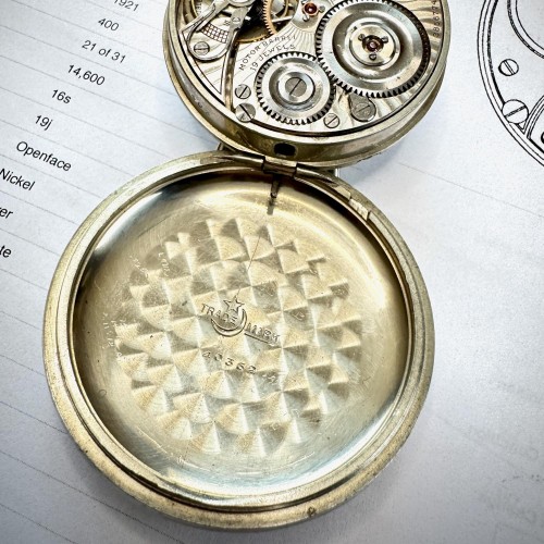 Illinois Watch Co. Grade Bunn Pocket Watch image 3