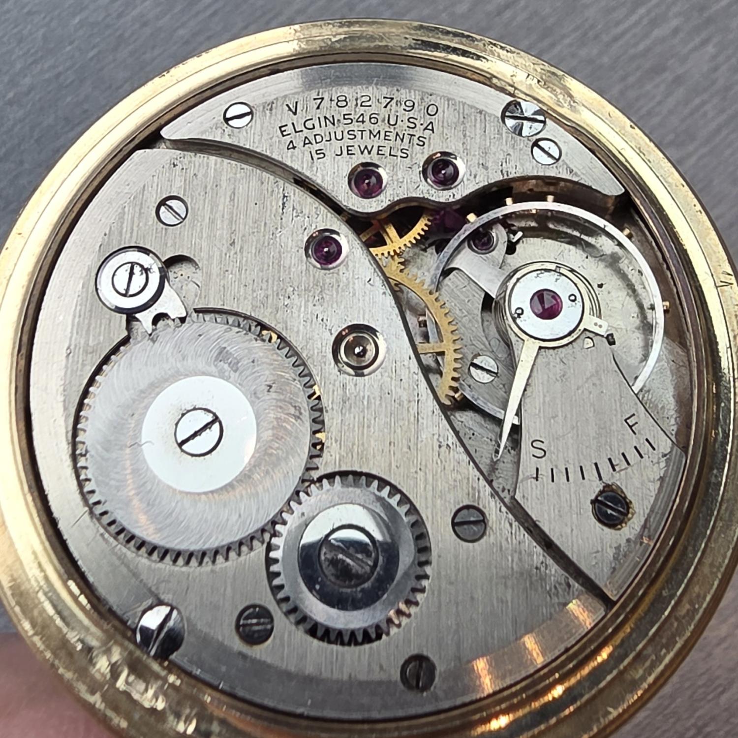 Elgin Grade 546 Watch #V782790 - 10s, 15j - Uploaded by kelly11