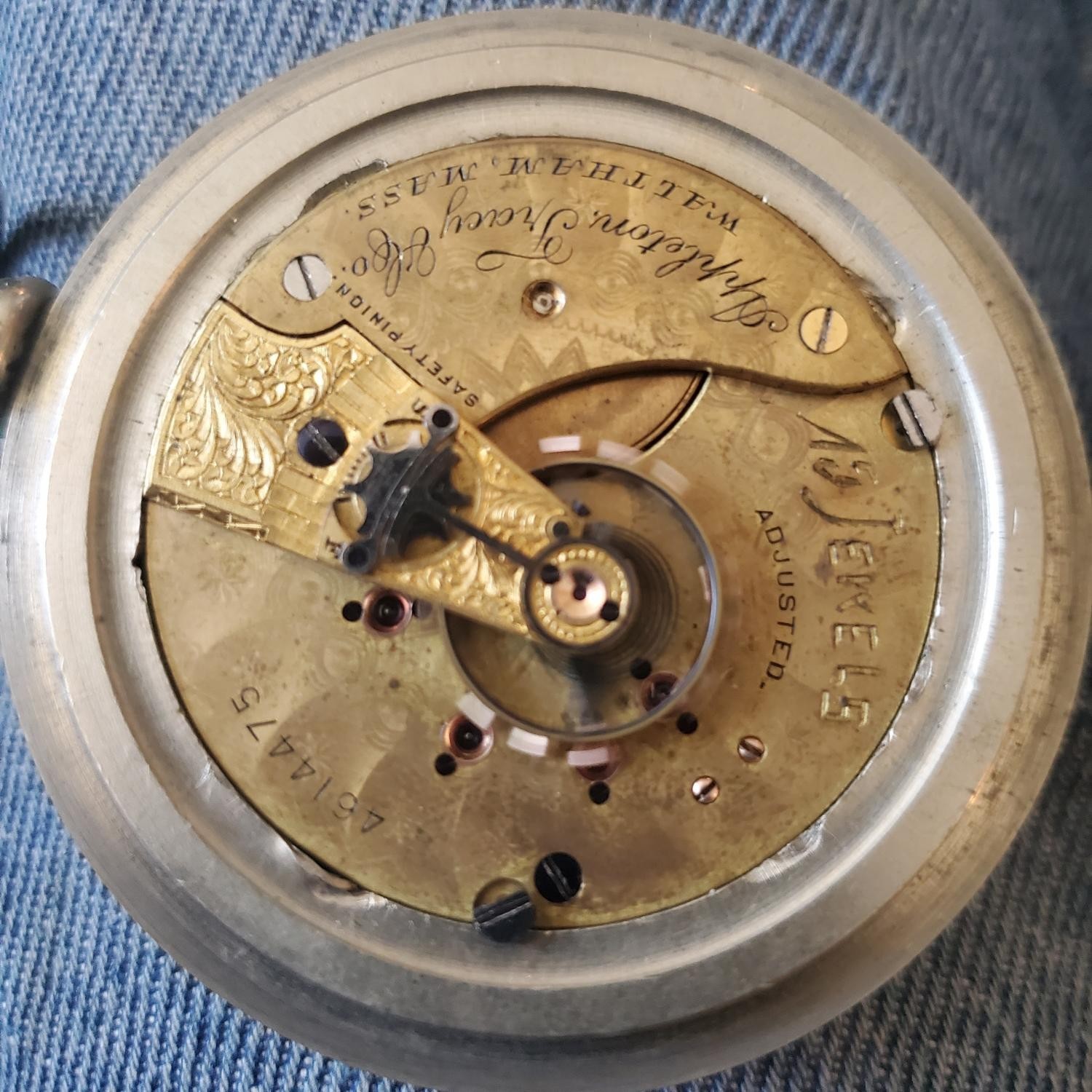 Image of Waltham A.T. & Co. #4614475 Movement