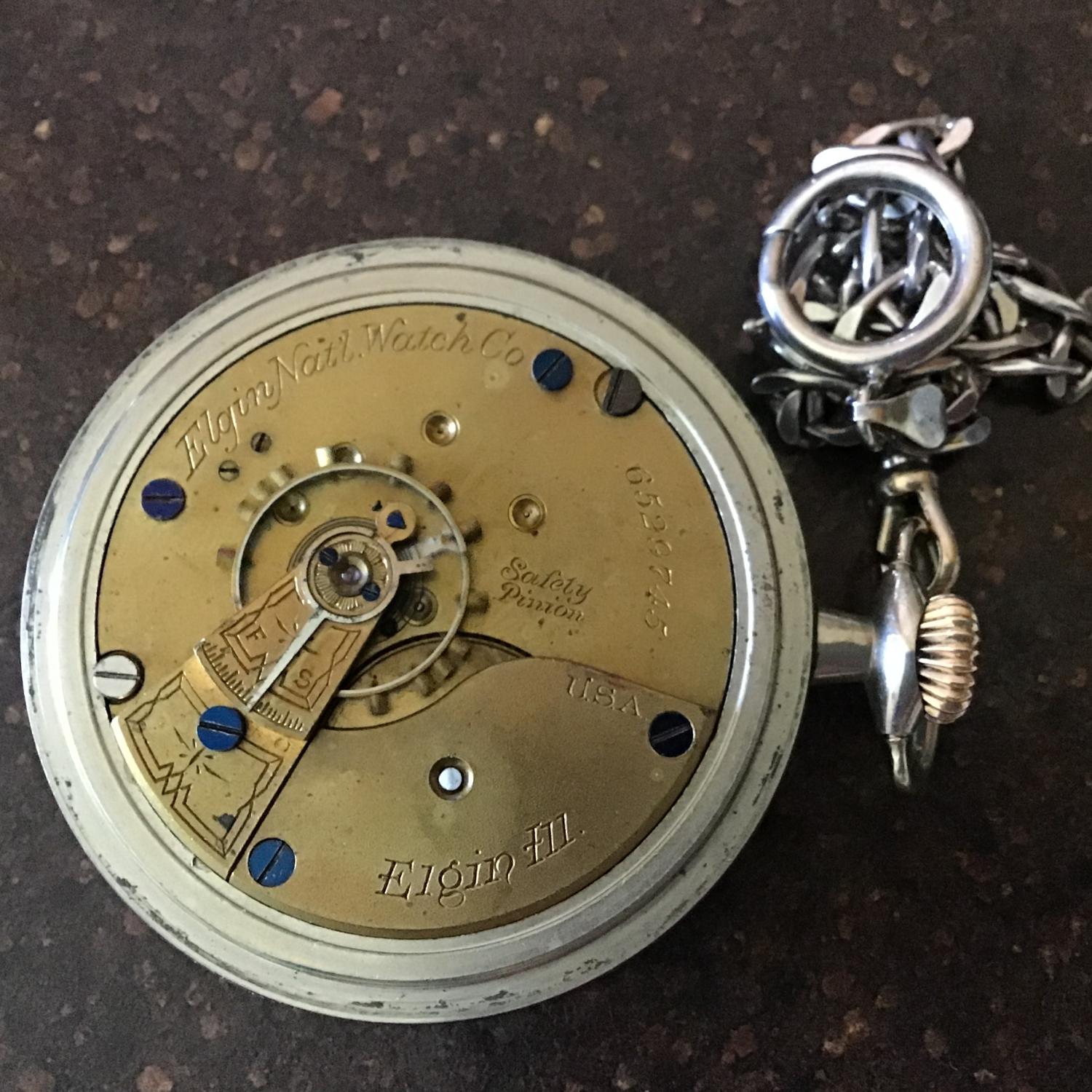 Elgin Grade 96 Watch #6529745 - 18s, 7j - Uploaded by jdoliana