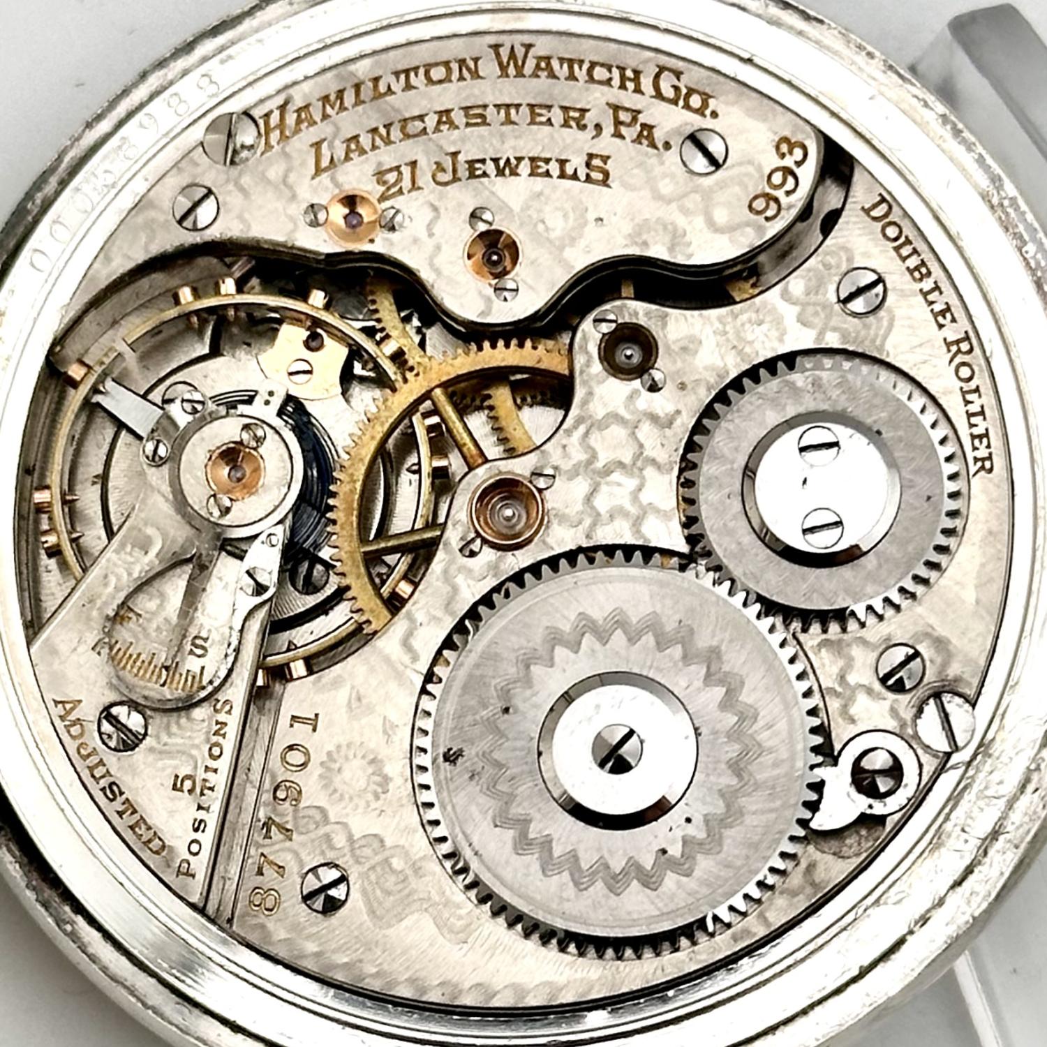 Hamilton Grade 993 Watch #877901 - 16s, 21j - Uploaded by Rickglick1