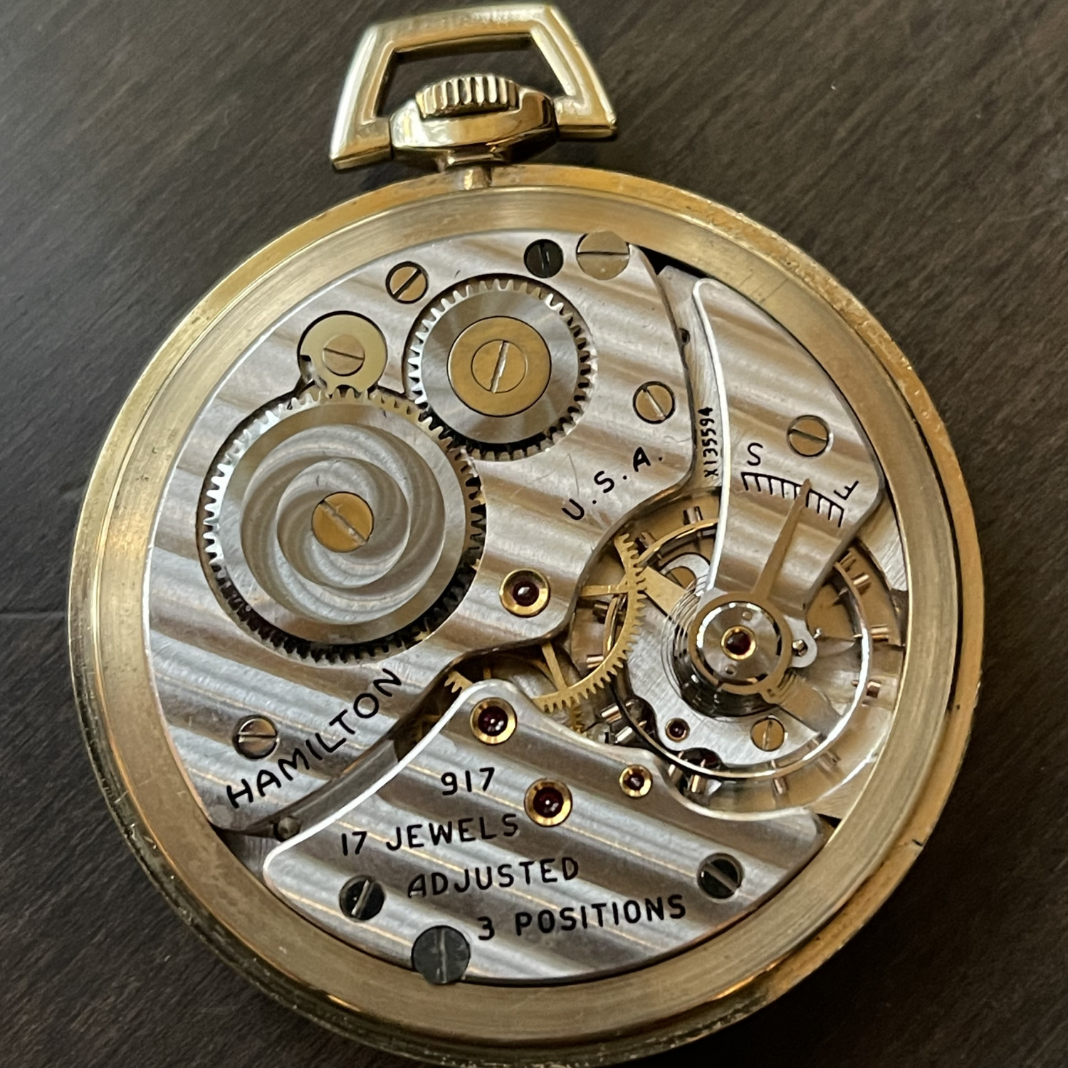Hamilton Grade 917 Watch #X135594 - 10s, 17j - Uploaded by jesbob7