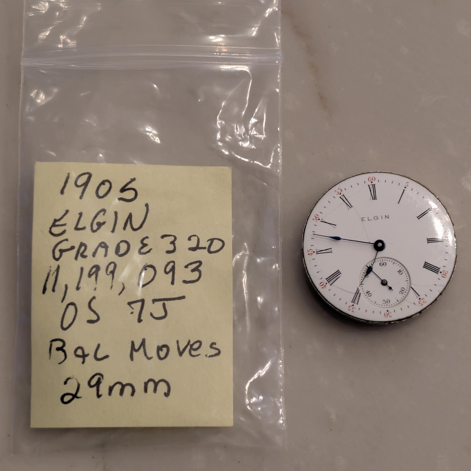 Dial Image for serial 11199093