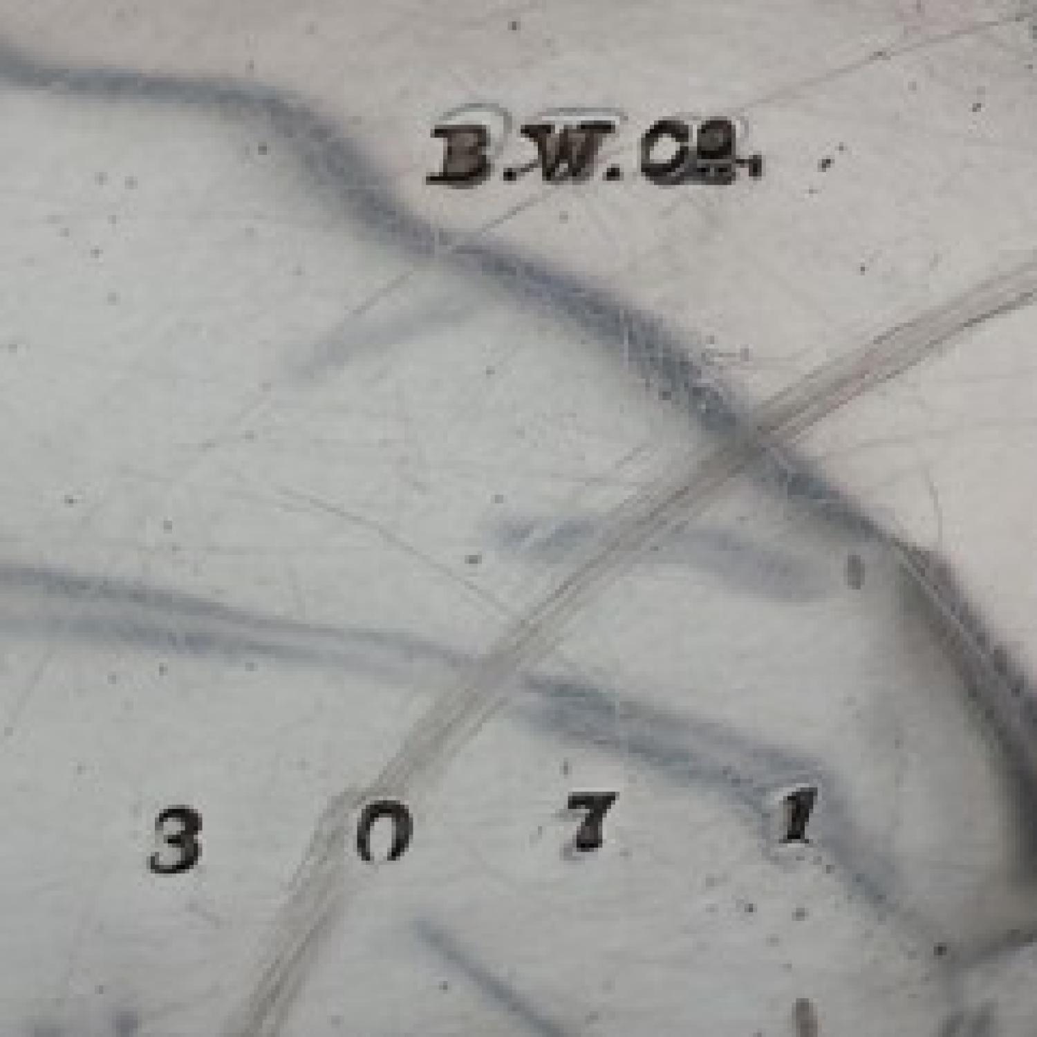 Image of Waltham Dennison Howard & Davis #3627 Case Markings