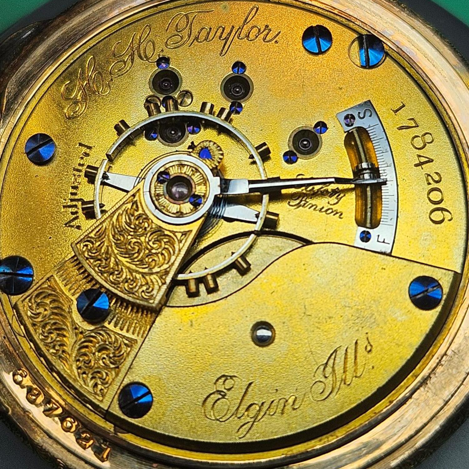 Elgin Grade 80 Watch #1784206 - 18s, 15j - Uploaded by captainmike46