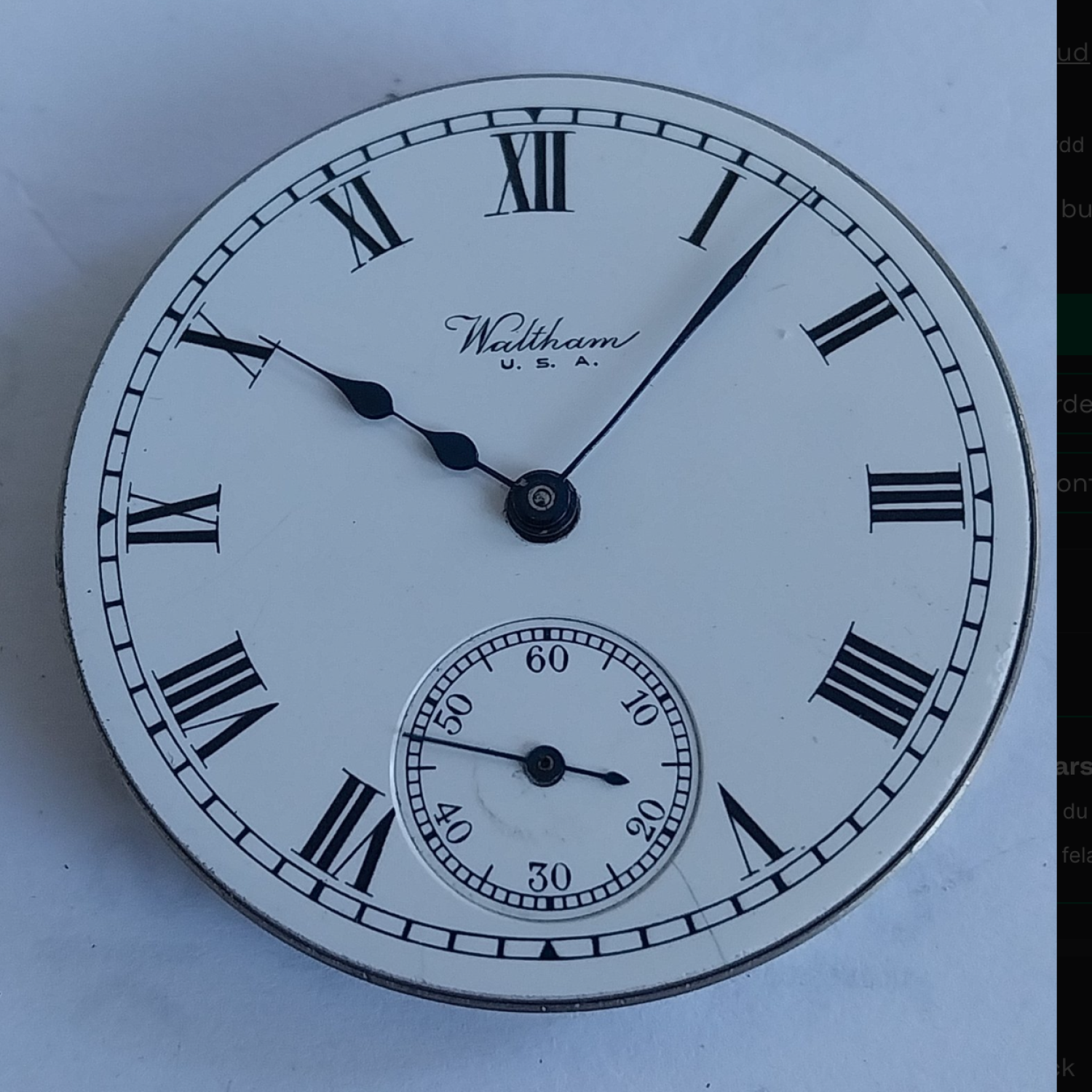 Dial Image for serial 27539979