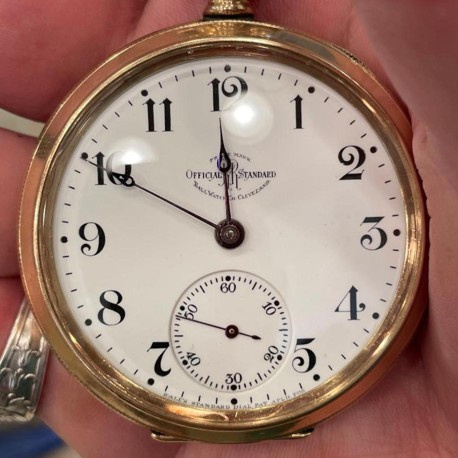 Image of Ball - Hamilton 999B #118892 Dial