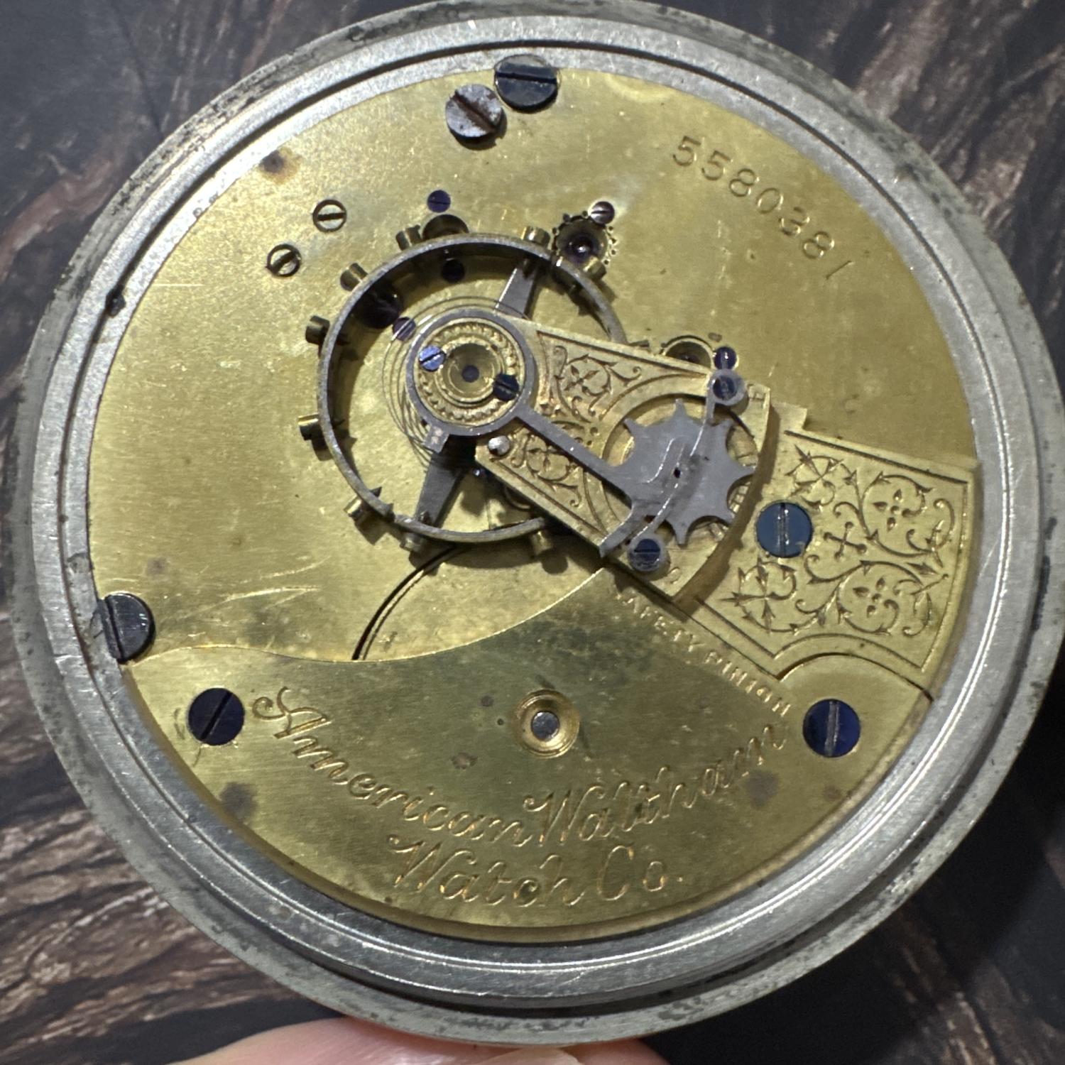 Waltham Grade No. 15 Watch #5580381 - 18s, 15j - Uploaded by