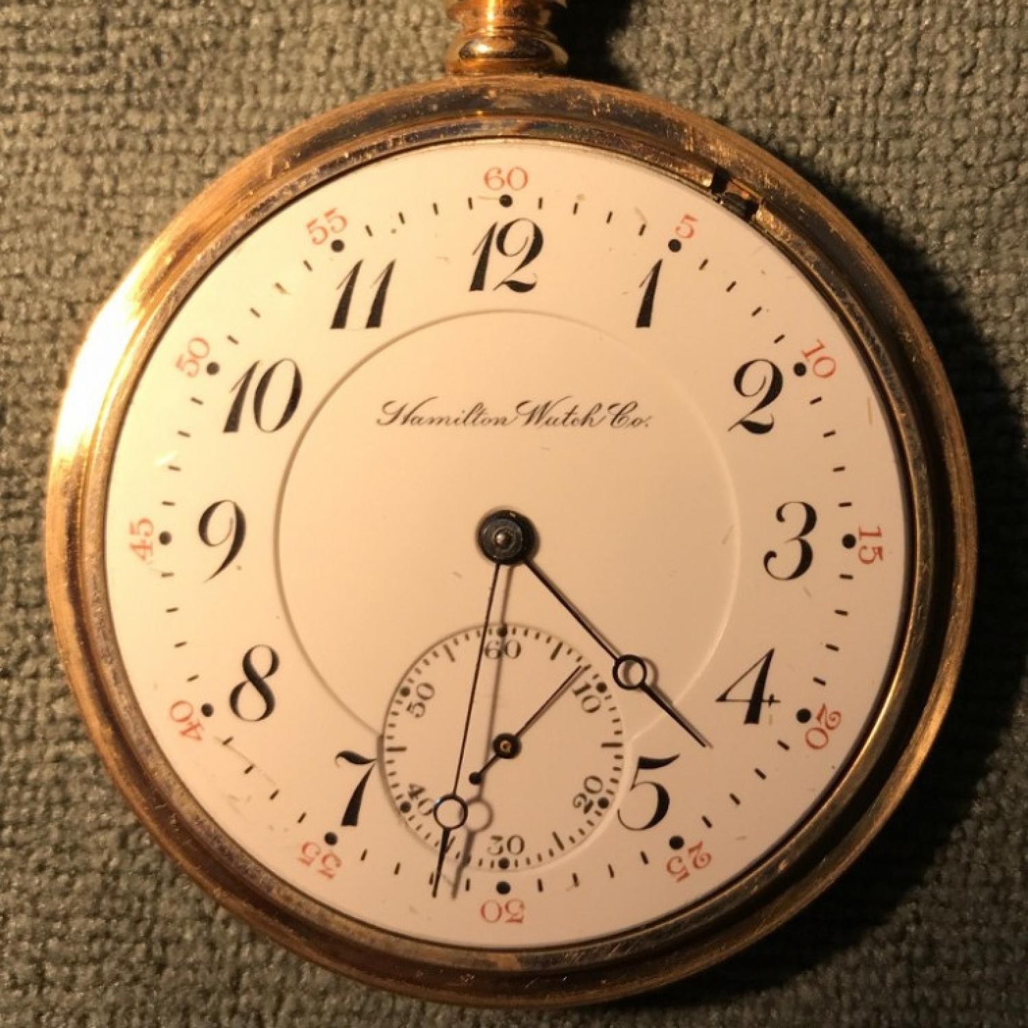 Image of Hamilton 974 #386165 Dial