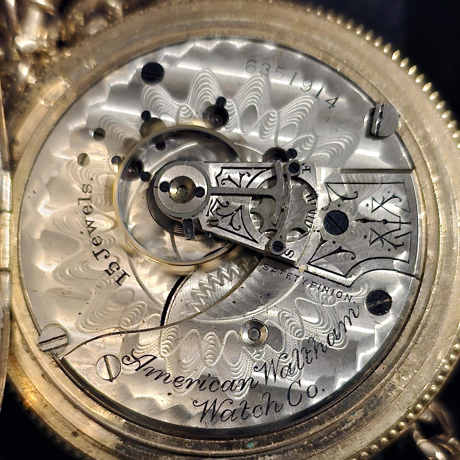 Waltham Grade No. 84 Watch #6351914 - 18s, 15j - Uploaded by fibejs