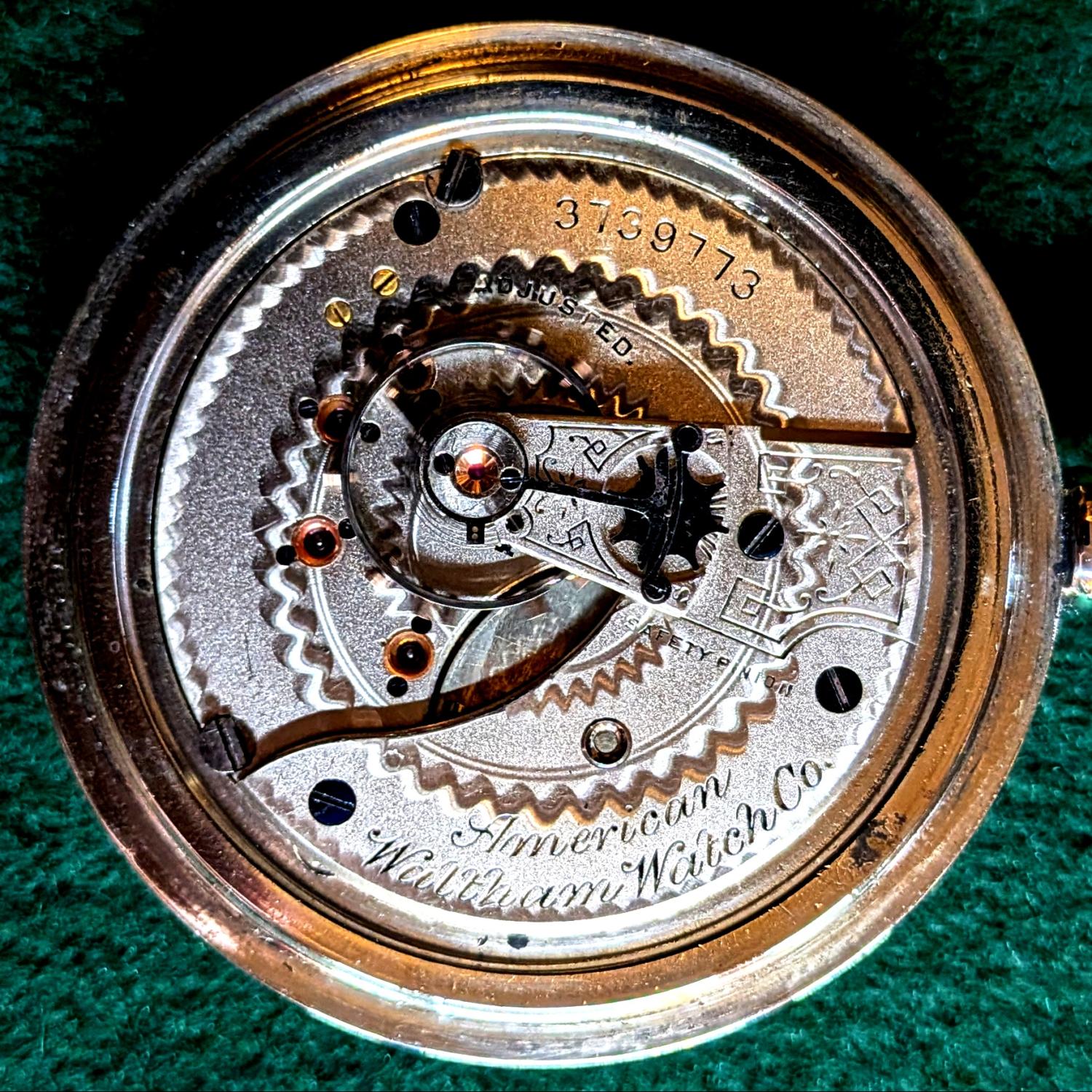 Waltham Grade No. 35 Watch #3739773 - 18s, 15j - Uploaded by srdanllc