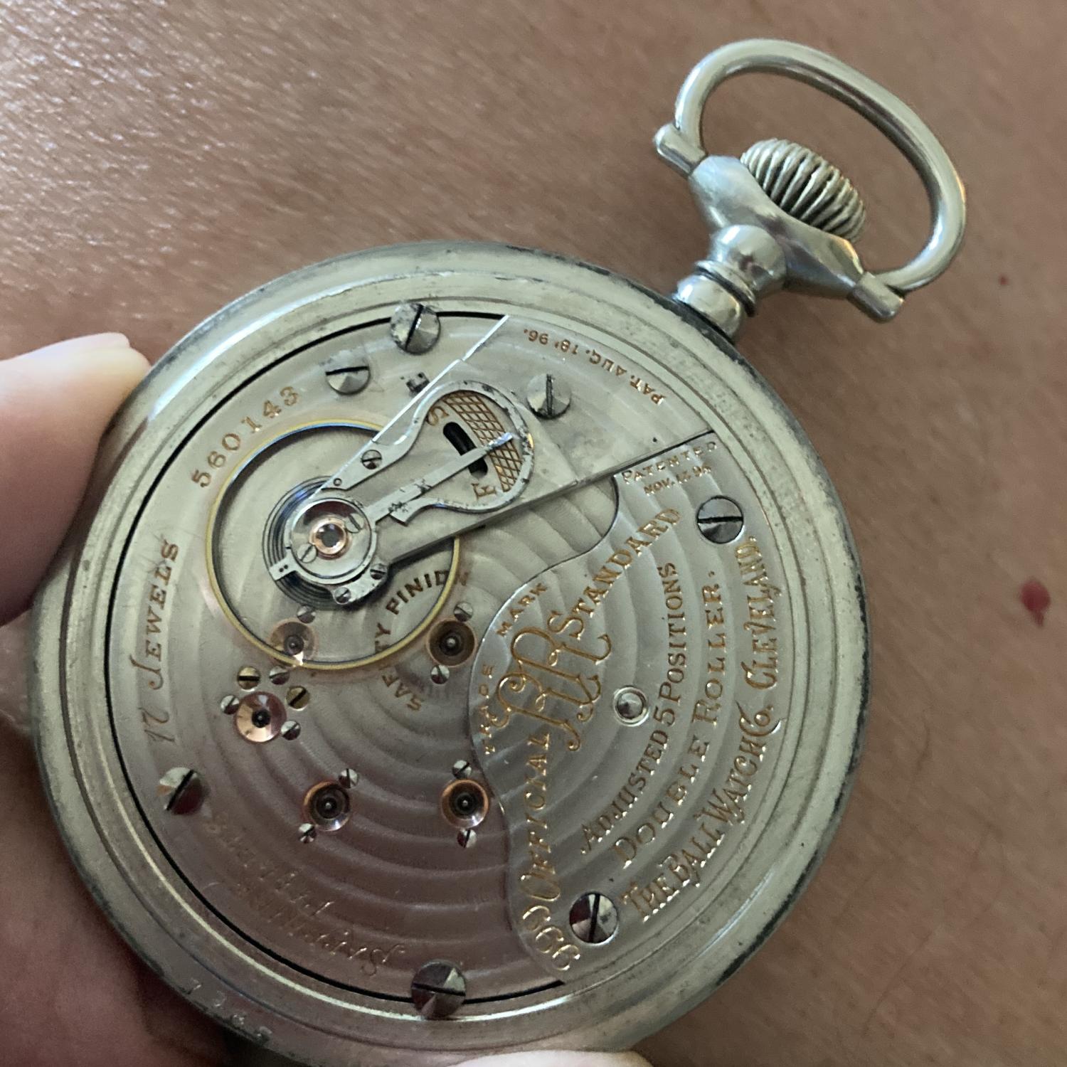 Ball - Hamilton Grade 999H Watch #560134 - 18s, 17j - Uploaded by