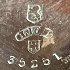 Watch Case Marking for American Watch Case Co. of Toronto, Ltd. Lion: [Lion in Shield]
Lion
[Maltese Cross in Shield]