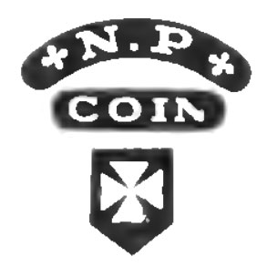 Watch Case Marking for American Watch Case Co. of Toronto, Ltd. NP: N.P. [in Embossed Arched Banner] 
Coin [in Embossed Banner]
[Maltese Cross in Shield]