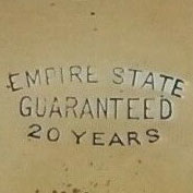 Watch Case Marking for Illinois Watch Case Co. Empire State Empire State Guaranteed 20 Years