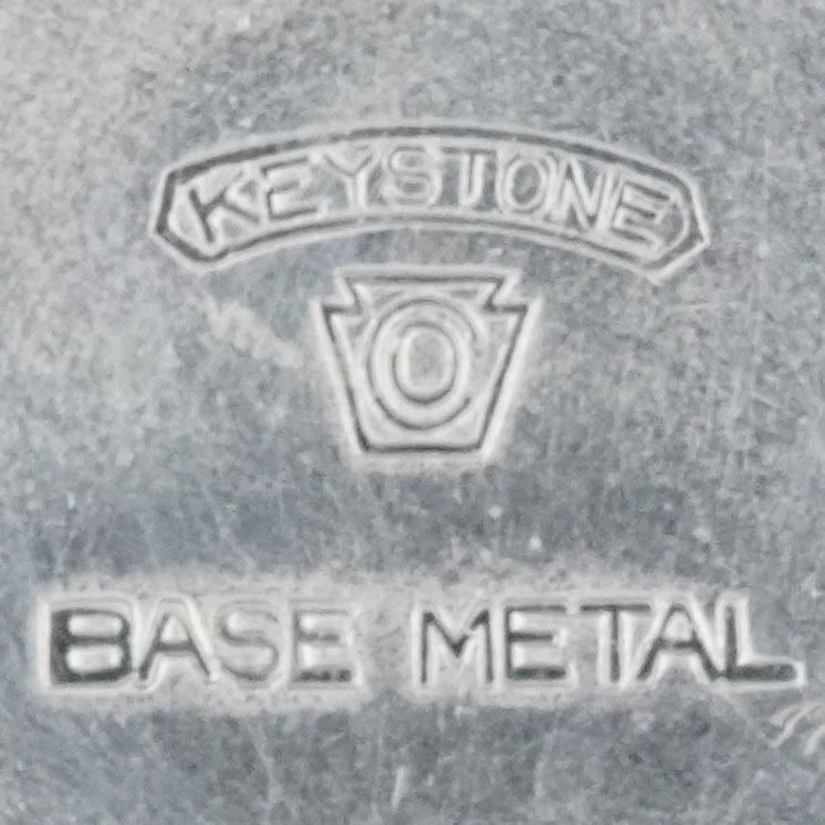 Watch Case Marking for Keystone Watch Case Co. Base Metal Keystone Co. Base Metal