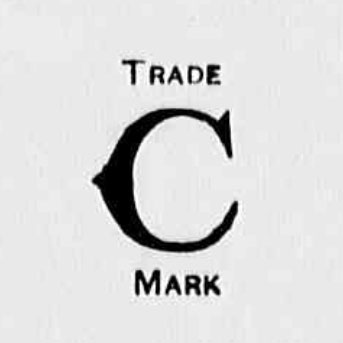 Watch Case Marking for Keystone Watch Case Co. Cyclone Keystone Letter C U.S.A Keystone Watch Case Co. C Case.