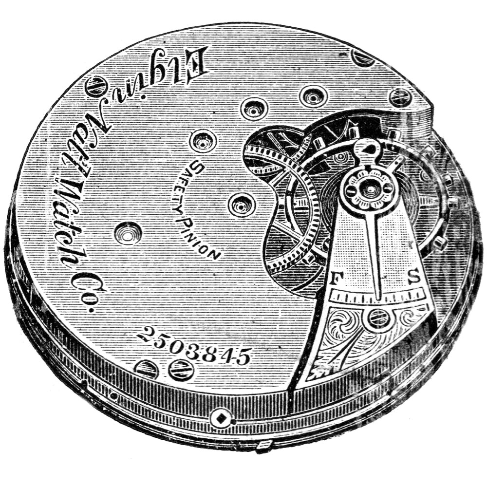 Elgin Pocket Watch: Serial Number 3034576 (Grade 104)