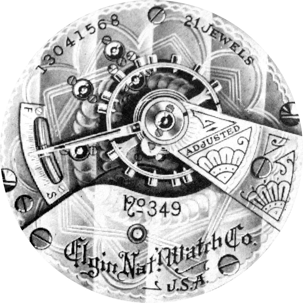 ELGIN手巻Walthamhamiltonlongines seikoRado Elgin National Watch Co. Grade 349 Information | Pocket Watch Database
