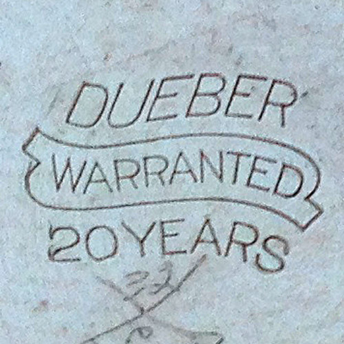 Dueber
Warranted
20 Years (Dueber Watch Case Mfg. Co.)