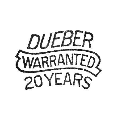 Dueber
Warranted
20 Years (Dueber Watch Case Mfg. Co.)