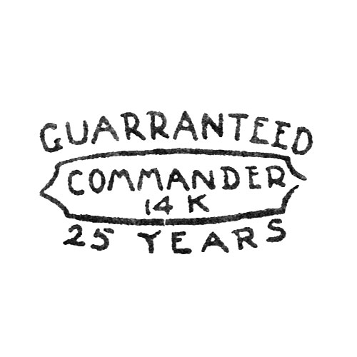 Guaranteed
Commander
14K
25 Years (Illinois Watch Case Co.)