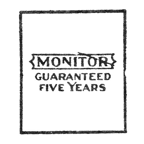 Monitor
Guaranteed
Five Years (Illinois Watch Case Co.)