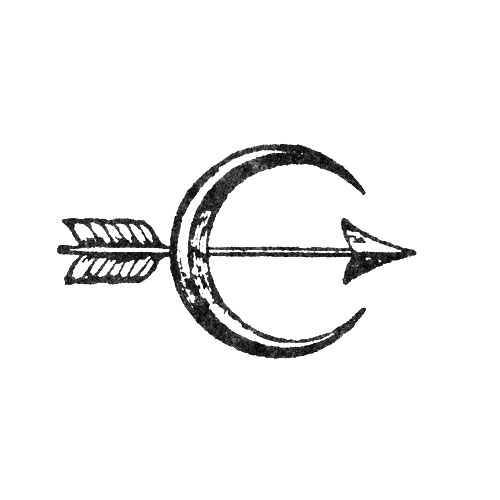 [Crescent and Arrow] (Henry Blank & Co.)